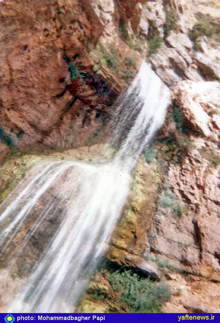عكس آبشار كوه كورچويل بخش پاپي لرستان - يافته